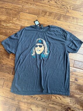 BreakingT Trevor Lawrence 16 Jaguars NFLPA Graphic T-Shirt 2XL NWT Charcoal
